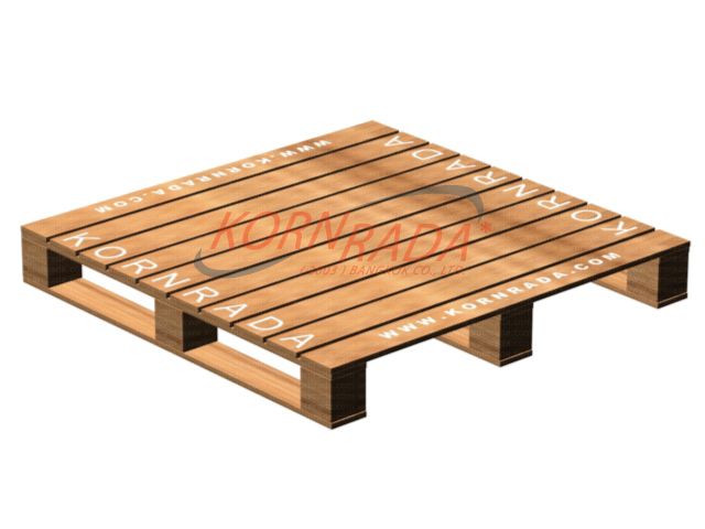 Block Type Wooden Pallet